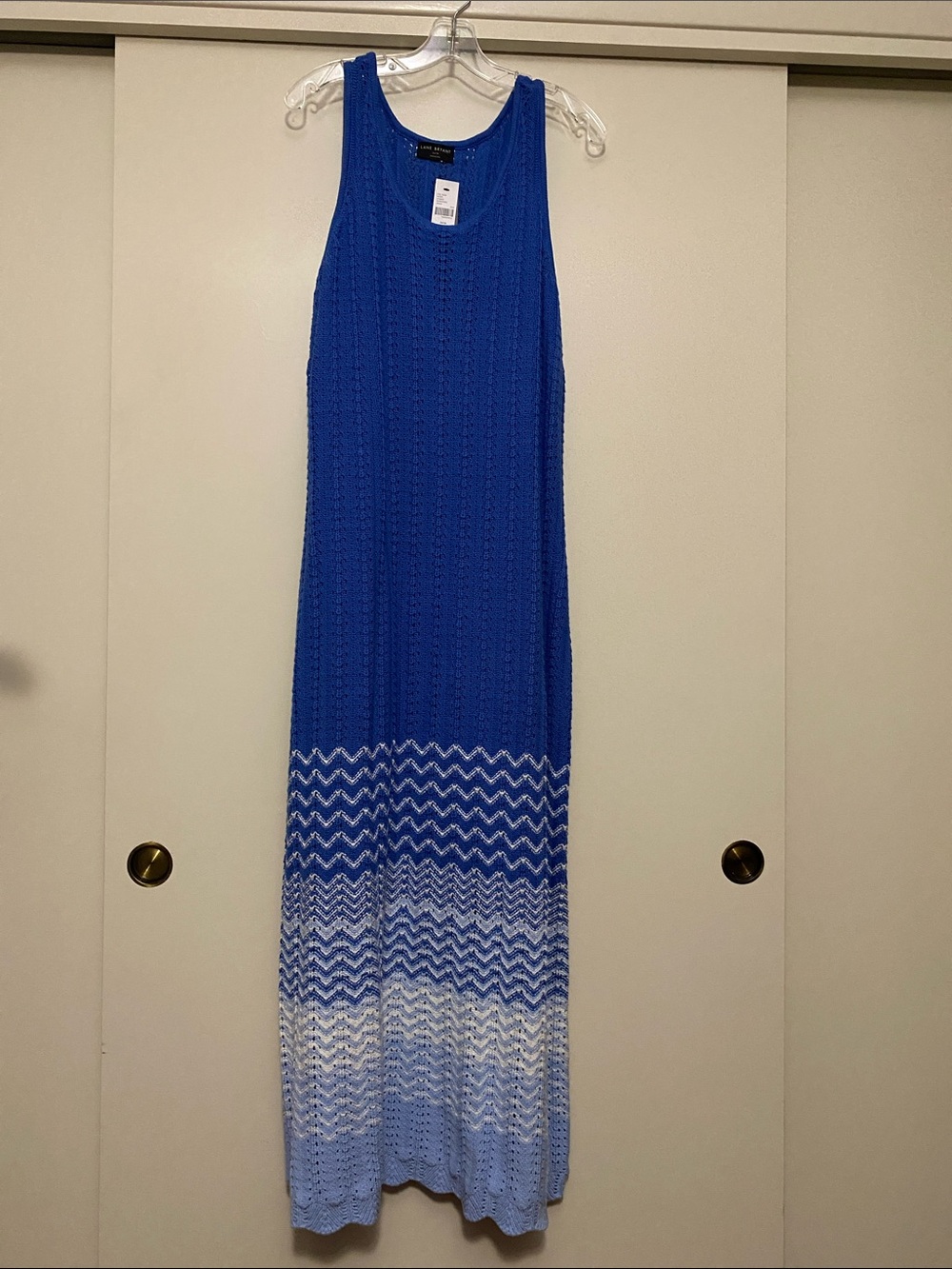 Lane Bryant Blue Ombre Maxi Knit Dress - Unknown Brand